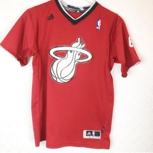 Adidas NBA Rare Miami Heat James Christmas Jersey